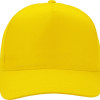 Бейсболка "Poly" 5-ти панельная 120 гр, желтый
