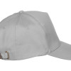 Бейсболка "Мемфис 230" 5-панельная, серая