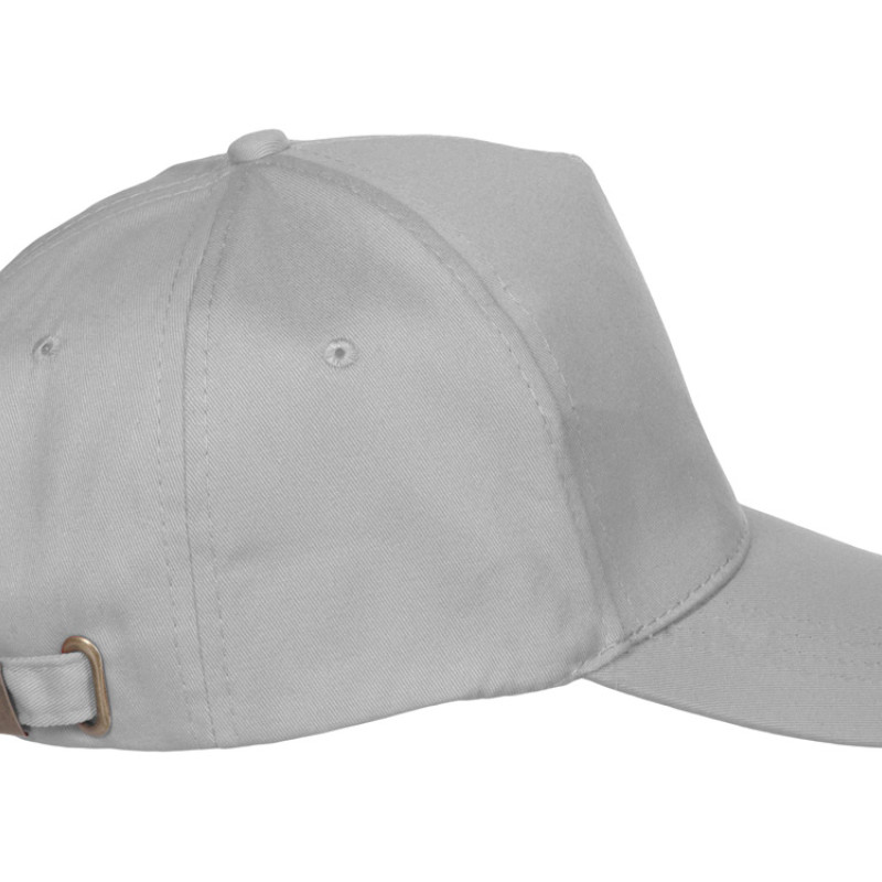 Бейсболка "Мемфис 230" 5-панельная, серая