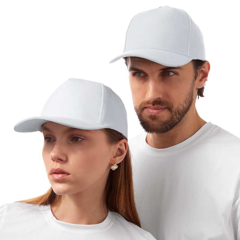 Бейсболка "Florida" 5-ти панельная, белый Бейсболка "Florida" 5-ти панельная, белый