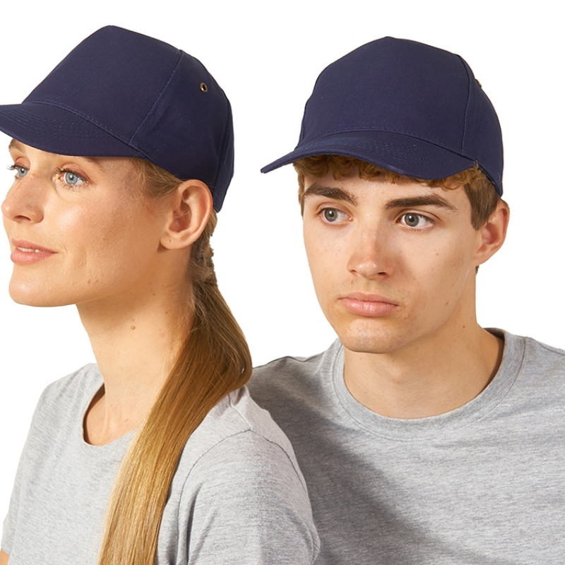 Бейсболка "New York" 5-ти панельная, темно-синий