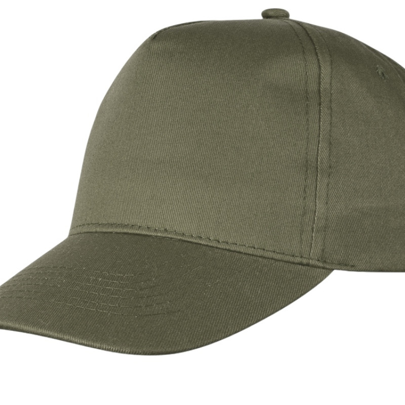 Бейсболка "Memphis" 5-ти панельная 165 гр, хаки Бейсболка "Memphis" 5-ти панельная 165 гр, хаки