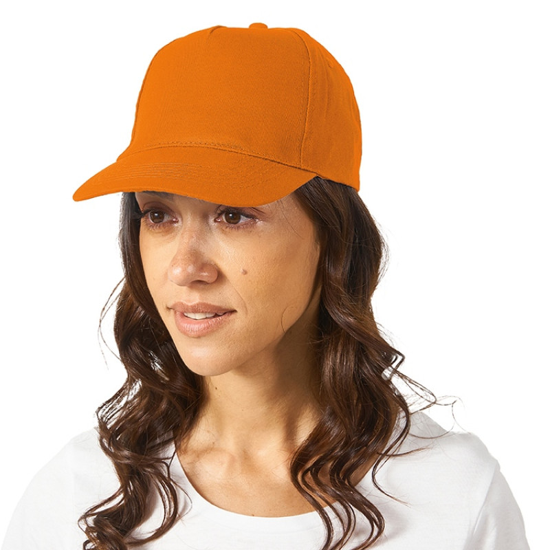 Бейсболка "Memphis" 5-ти панельная, оранжевый