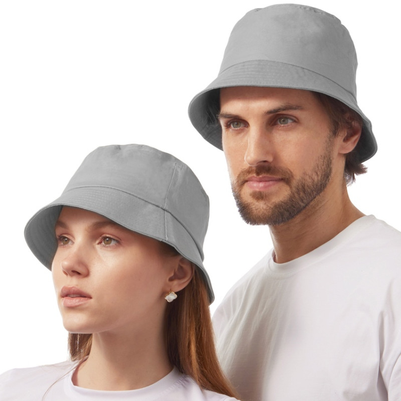 Хлопковая панама, серый