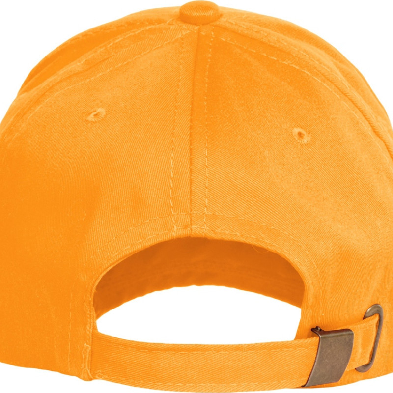 Бейсболка "Мемфис 230" 5-панельная, оранжевая