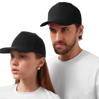 Бейсболка "Florida" 5-ти панельная, черный