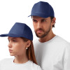 Бейсболка "Poly" 5-ти панельная 120гр, темно-синий Бейсболка "Poly" 5-ти панельная 120гр, темно-синий