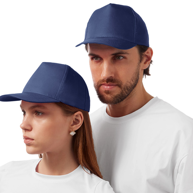 Бейсболка "Poly" 5-ти панельная 120гр, темно-синий Бейсболка "Poly" 5-ти панельная 120гр, темно-синий