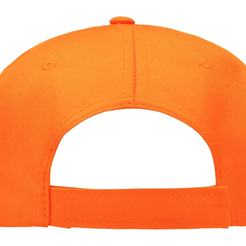 Бейсболка "Poly" 5-ти панельная 120 гр, оранжевый Бейсболка "Poly" 5-ти панельная 120 гр, оранжевый