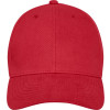 Бейсболка Davis, 6 панелей, красный