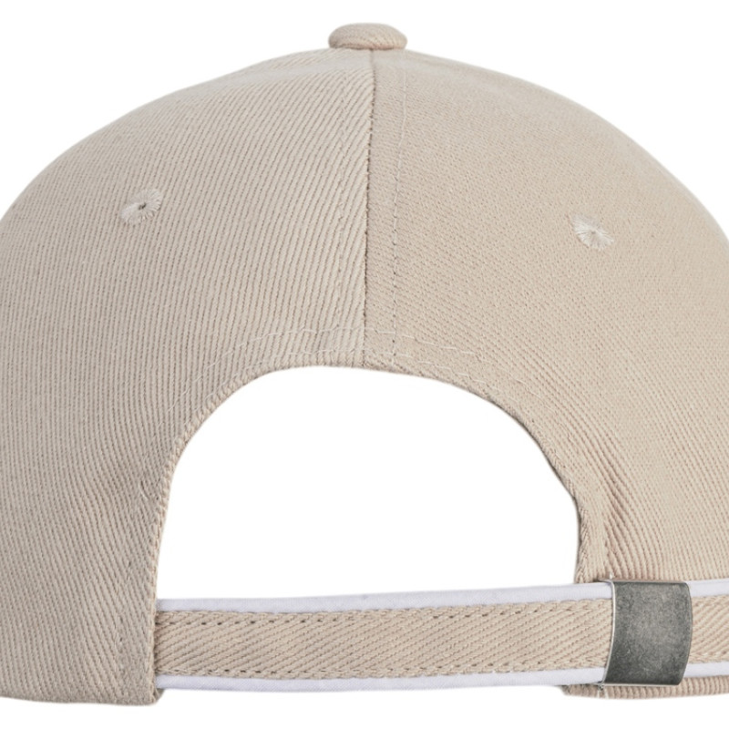 Бейсболка «Cancun», песочный/белый