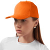 Бейсболка "Poly" 5-ти панельная 120 гр, оранжевый Бейсболка "Poly" 5-ти панельная 120 гр, оранжевый