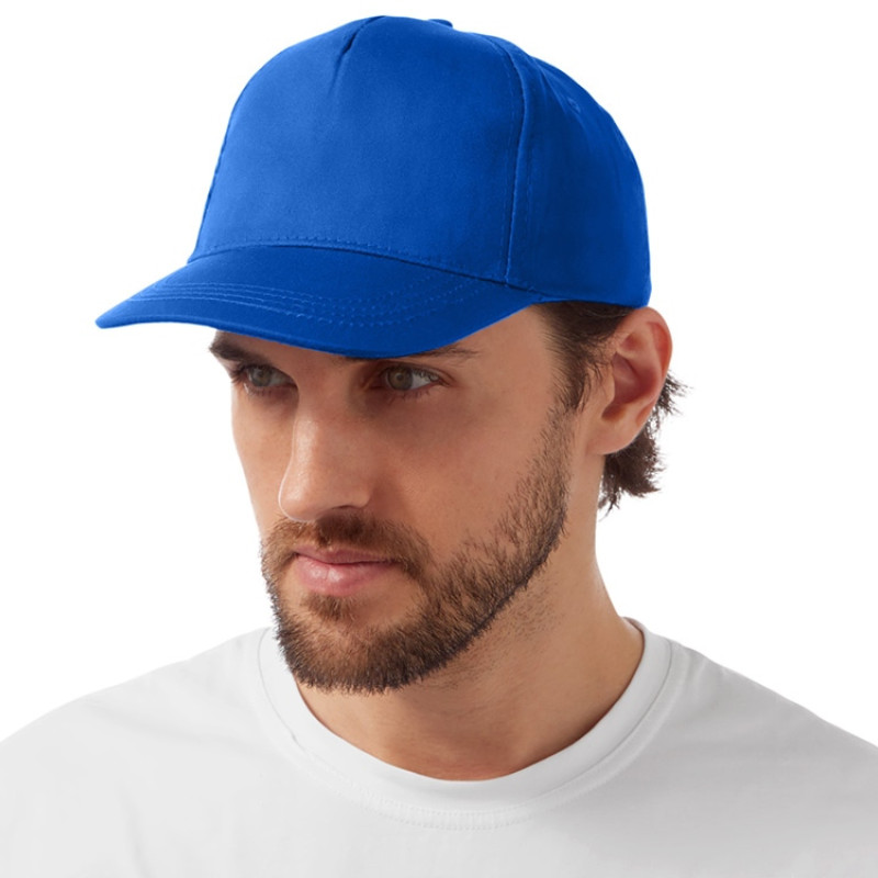 Бейсболка "Мемфис 230" 5-панельная, кл. синий