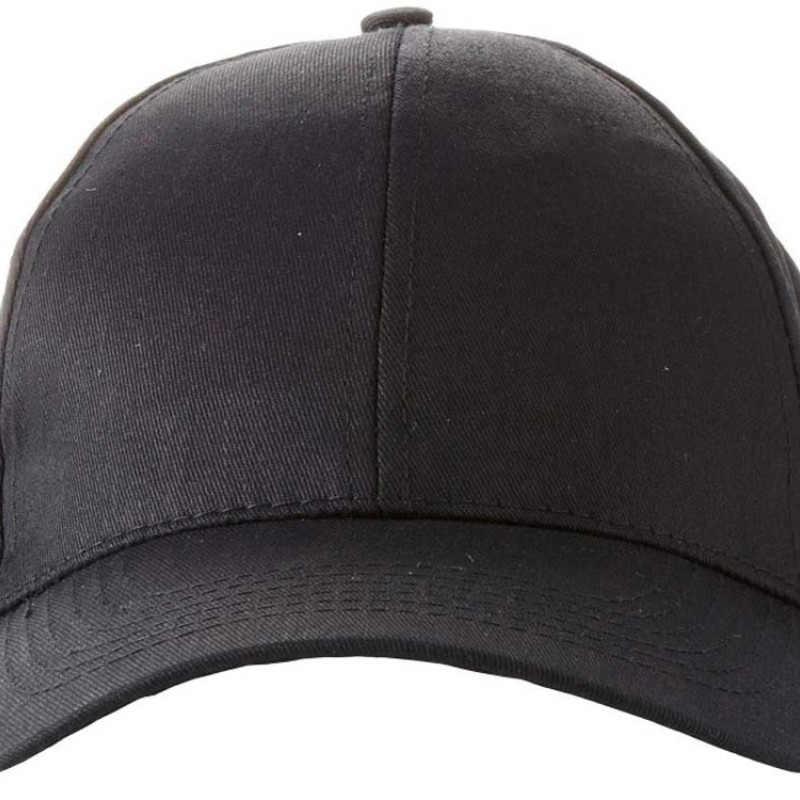 Бейсболка "Detroit" 6-ти панельная, черный