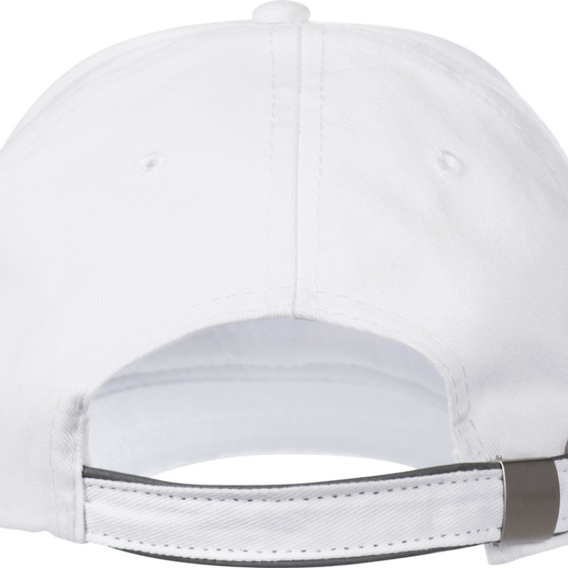 Кепка со светоотражающим кантом, белый