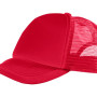 Бейсболка "Trucker", красный