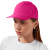 Бейсболка "Poly" 5-ти панельная 120гр, фуксия