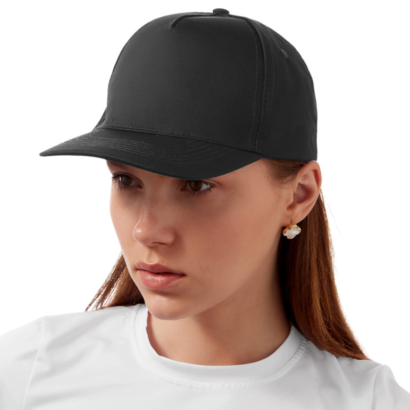 Бейсболка "Mix" 5-ти панельная 180 гр, черный Бейсболка "Mix" 5-ти панельная 180 гр, черный