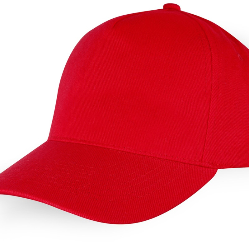 Бейсболка "Florida" 5-ти панельная, красный