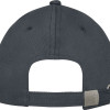 Бейсболка Davis, 6 панелей, storm grey
