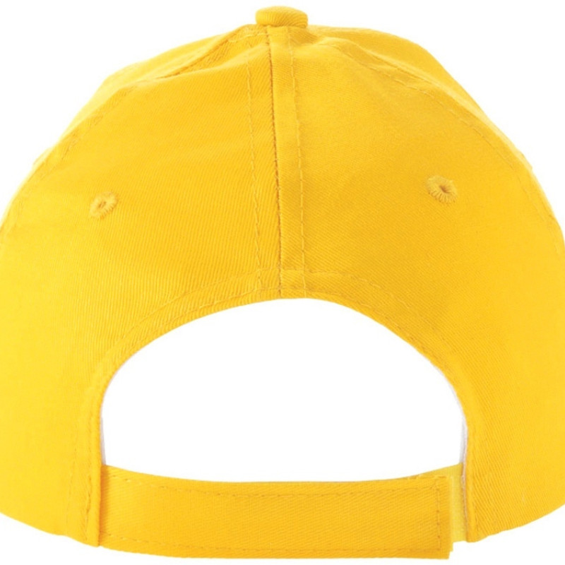 Бейсболка "Memphis" 5-ти панельная 165 гр, желтый