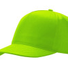 Бейсболка "Poly" 5-ти панельная 120 гр, зеленое яблоко