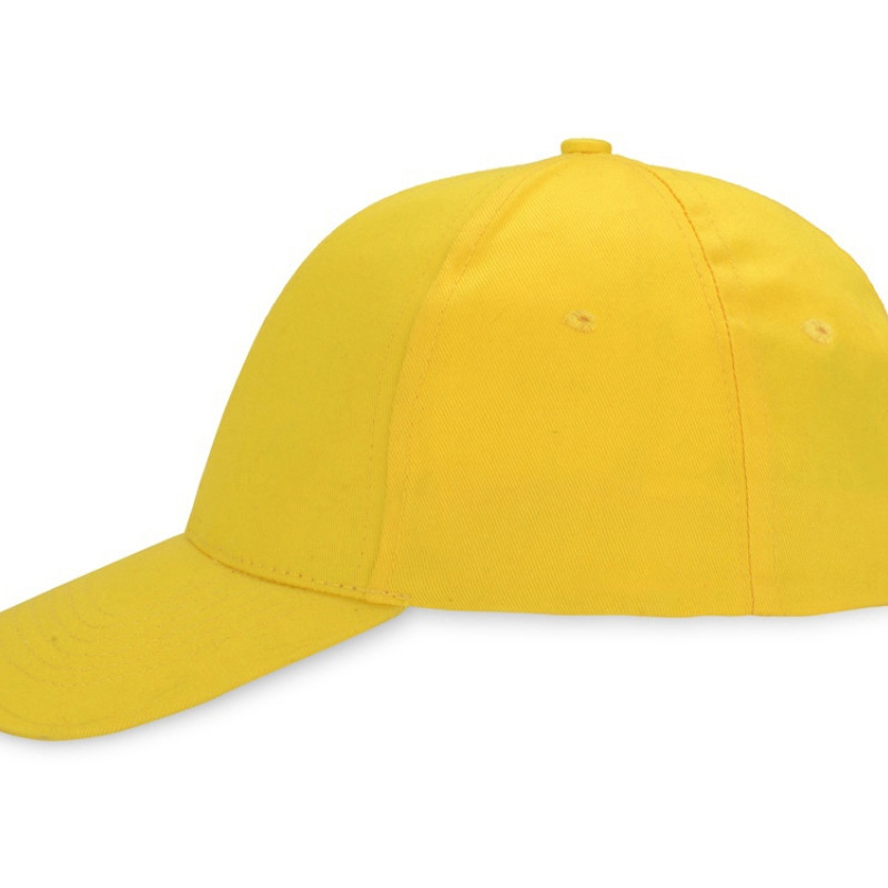 Бейсболка "Detroit" 6-ти панельная, желтый