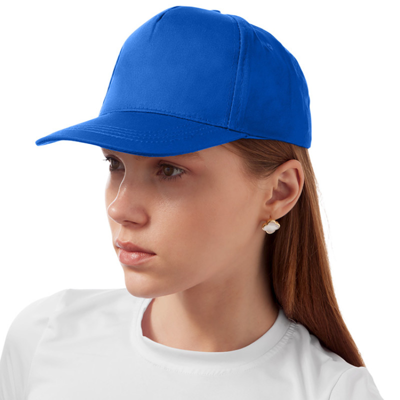 Бейсболка "Мемфис 230" 5-панельная, кл. синий