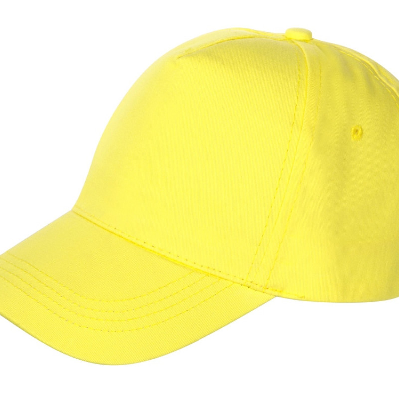 Бейсболка "Мемфис 230" 5-панельная, yellow