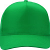 Бейсболка "Poly" 5-ти панельная 120 гр, зеленый