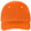 Бейсболка "New Castle" 6-ти панельная, оранжевый/белый Бейсболка "New Castle" 6-ти панельная, оранжевый/белый
