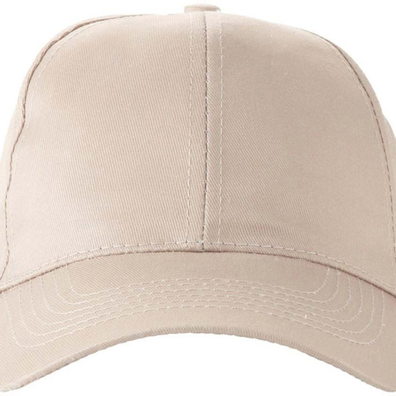 Бейсболка "Detroit" 6-ти панельная, натуральный