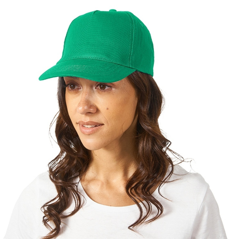 Бейсболка "Memphis" 5-ти панельная 165 гр, зеленый