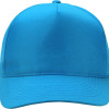 Бейсболка "Poly" 5-ти панельная 120 гр, голубой