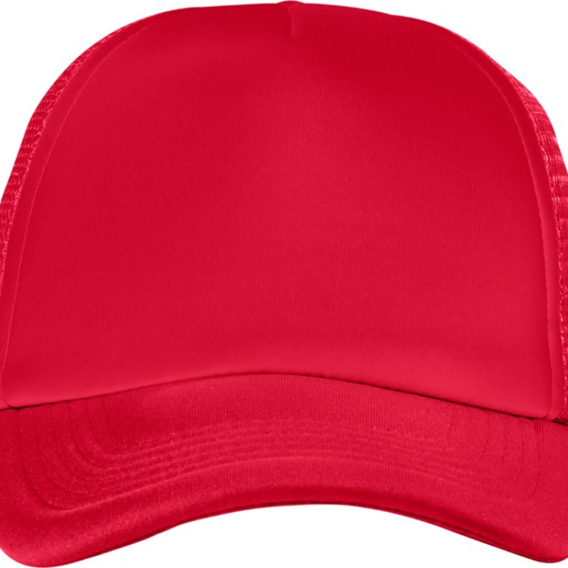 Бейсболка "Trucker", красный