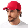 Бейсболка «Cancun», красный/белый