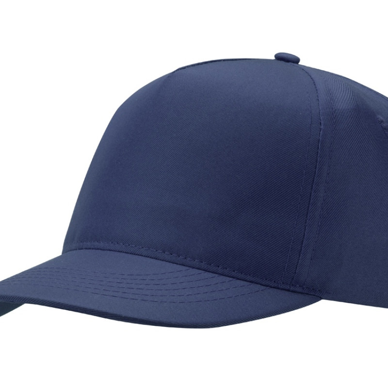 Бейсболка "Poly" 5-ти панельная 120гр, темно-синий Бейсболка "Poly" 5-ти панельная 120гр, темно-синий