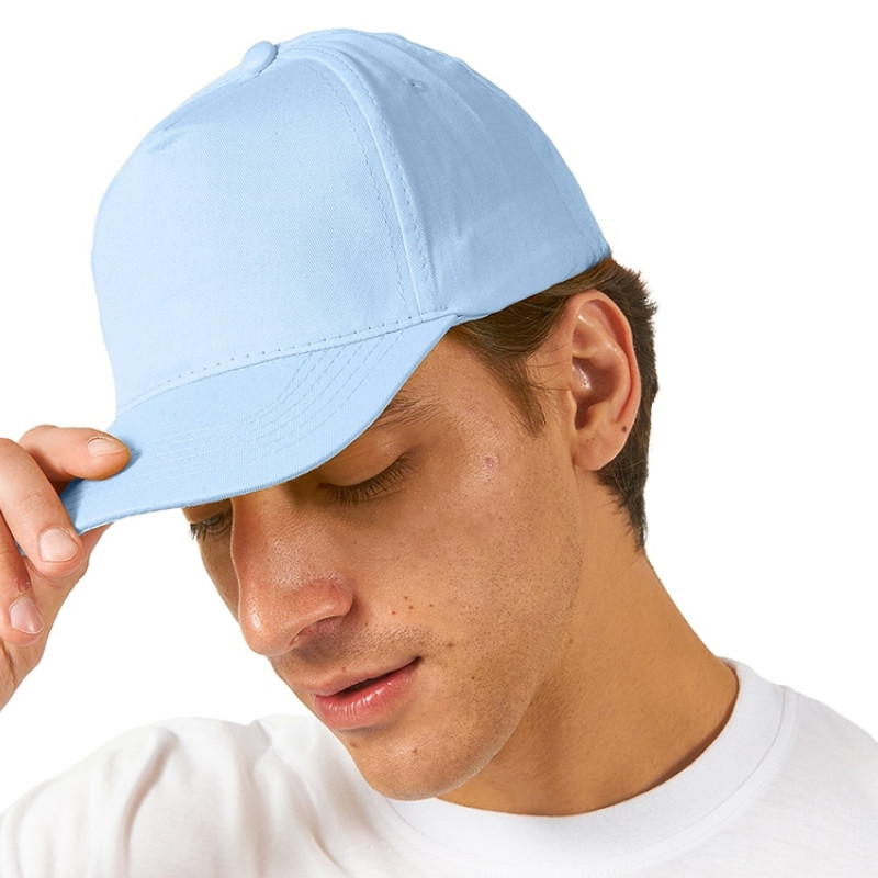 Бейсболка "Memphis" 5-ти панельная 165 гр, голубой Бейсболка "Memphis" 5-ти панельная 165 гр, голубой