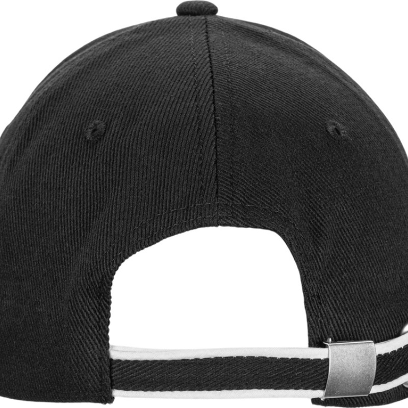 Бейсболка «Cancun», черный/белый