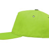 Бейсболка "New York" 5-ти панельная, зеленое яблоко