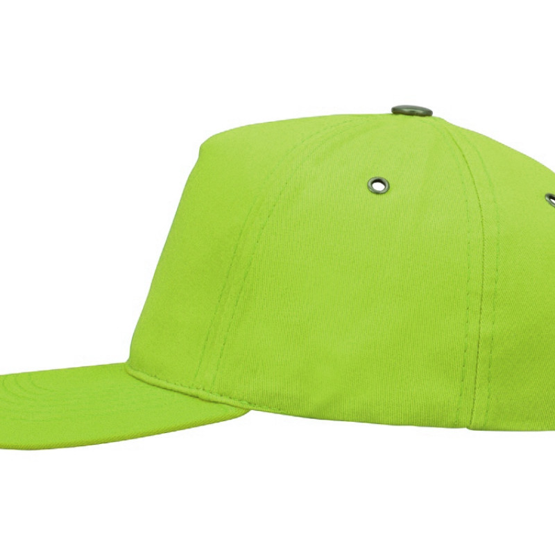 Бейсболка "New York" 5-ти панельная, зеленое яблоко