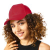 Бейсболка "Detroit" 6-ти панельная, красный Бейсболка "Detroit" 6-ти панельная, красный