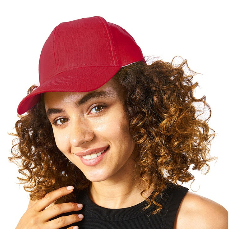 Бейсболка "Detroit" 6-ти панельная, красный Бейсболка "Detroit" 6-ти панельная, красный