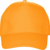 Бейсболка "Мемфис 230" 5-панельная, оранжевая