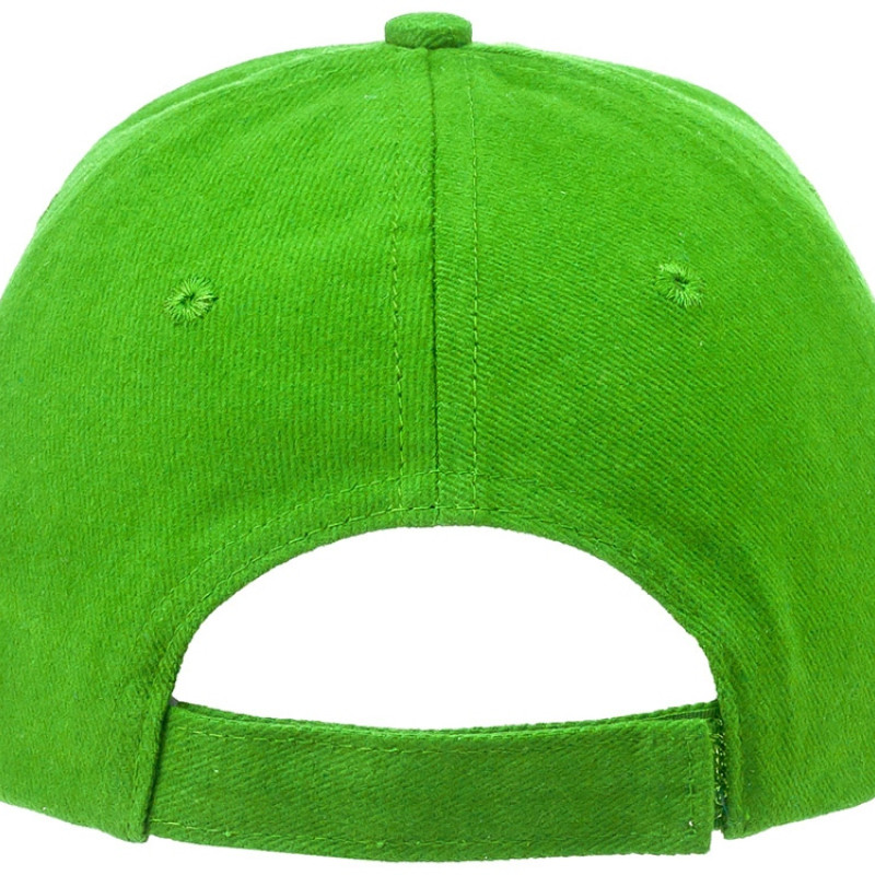 Бейсболка "Bryson", 6 панелей, зеленое яблоко