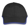 Бейсболка «Solo», черный/синий
