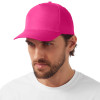 Бейсболка "Poly" 5-ти панельная 120гр, фуксия