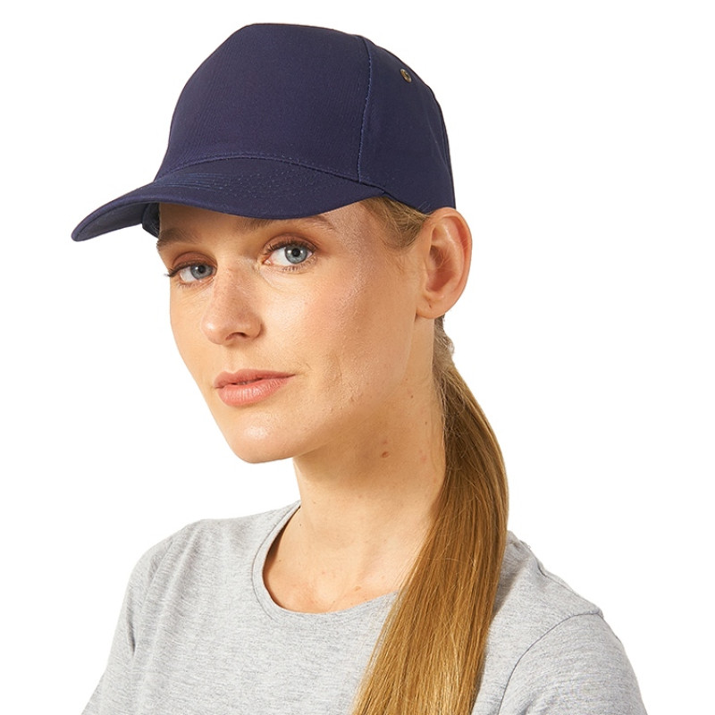 Бейсболка "New York" 5-ти панельная, темно-синий