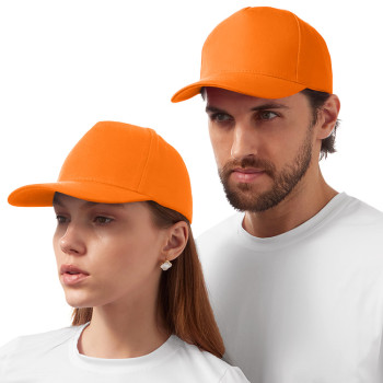 Бейсболка "Florida" 5-ти панельная, оранжевый