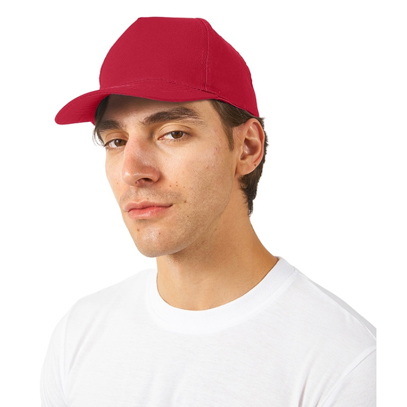 Бейсболка "Memphis" 5-ти панельная 165 гр, красный Бейсболка "Memphis" 5-ти панельная 165 гр, красный